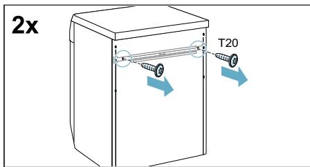 SIEMENS WN54G200FF - Retrait des entreprises d'appui verticales - 3