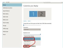 MOBILE PIXELS 101-1006P04 - Mode dupliqué en mode étendu pour windows - 2