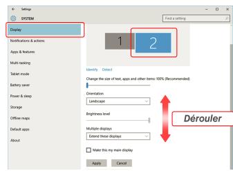 MOBILE PIXELS 101-1006P04 - Modifier les paramètres d'affichage pour ajuster la taille du contenu sous windows - 1