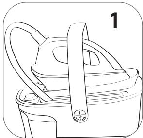DOMENA EASYBOX 20 ANS - Poignée de transport avec "lock system - 1