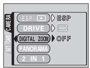 OLYMPUS Stylus 300/400 - How to use the menus - 13