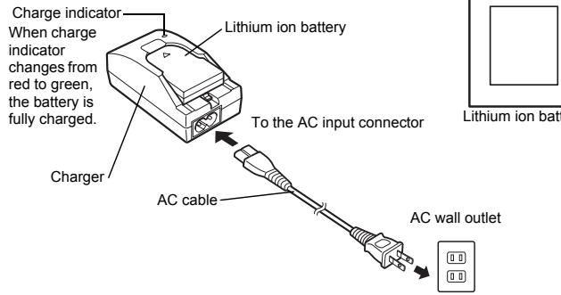 OLYMPUS Stylus 300/400 - About the battery - 1