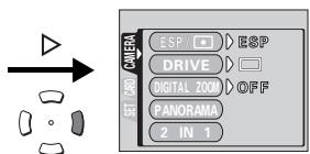 OLYMPUS Stylus 300/400 - How to use the menus - 2