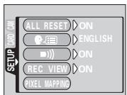 OLYMPUS Stylus 300/400 - How to use the menus - 7