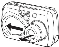 OLYMPUS Stylus 300/400 - Mise sous tension : - 1
