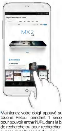MEIZU MX3 32GO BLANC - Internet et e-mails - 1