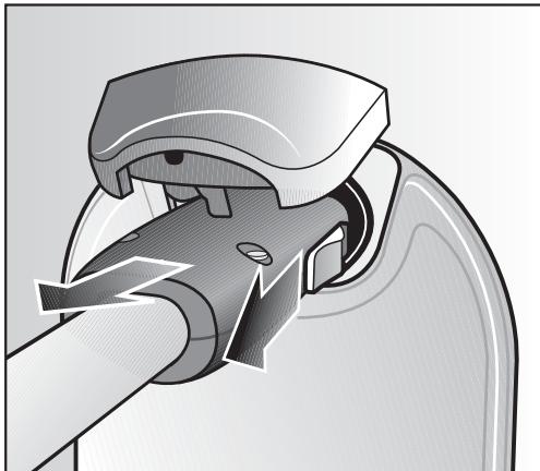 MIELE B3826 - Retirer le tuyau de vapeur - 1