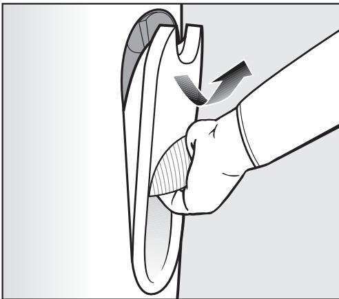 MIELE B3826 - Remplir réservoir jusqu'au repere - 1