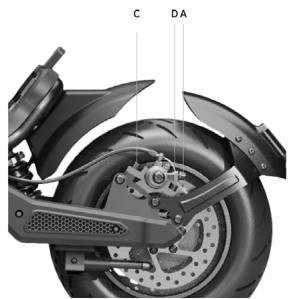 LAMBORGHINI NC - Reglarea systemului de prindere a franei - 2