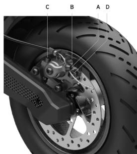 LAMBORGHINI NC - Regulación de las pinzas de freno - 1