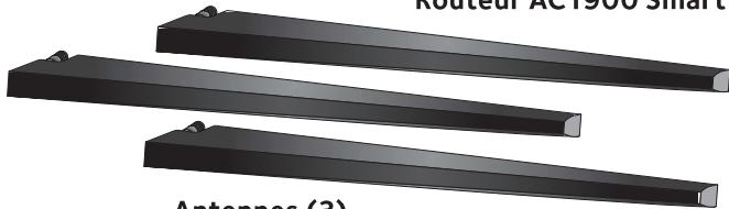 NETGEAR AC1900 NiGHTHAWK R7000 - Contenu de l'emballage - 3