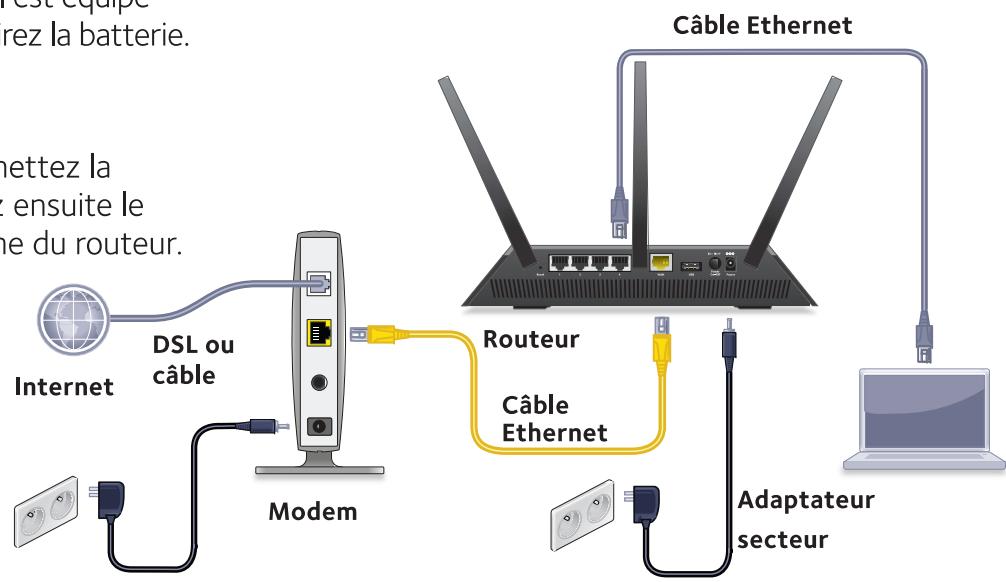NETGEAR AC1900 NiGHTHAWK R7000 - Vidéo d'installation - 3