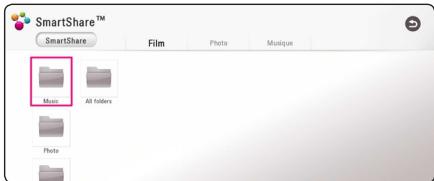 LG LHB655 - Lecture d'un fichier sur un serveur de réseau - 2