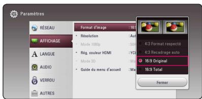 LG LHB655 - Réglage des paramètres - 4