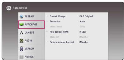 LG LHB655 - Réglage des paramètres - 2