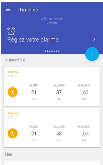 WITHINGS STEEL HR 36 mm - Activer la fonction alarme - 1