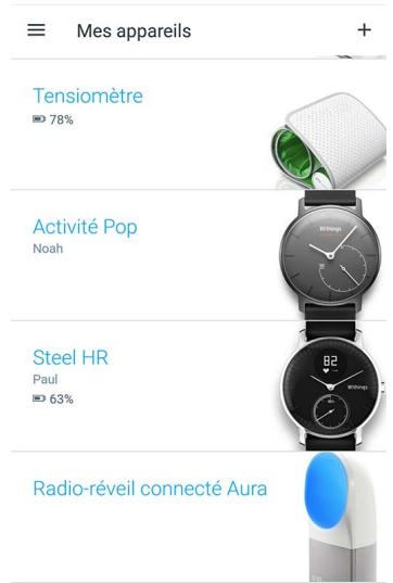 WITHINGS STEEL HR 36 mm - Dissocier votre withings steel HR™ ne supprimera pas vos données de l'appli withings health mate®. - 1