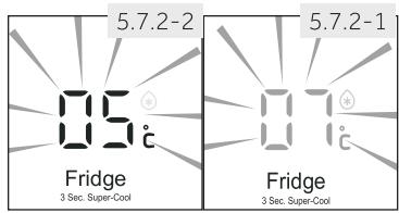HAIER HSR3918FIPW - Adjust the temperature of the fridge - 1