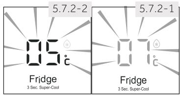 HAIER HSR3918FIPW - Regolazione della temperature del frigorifero - 1