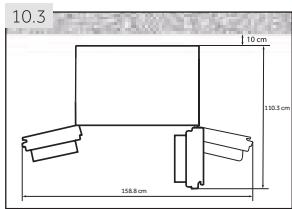 HAIER HSR3918FIPW - Ventilaton cross-section - 1