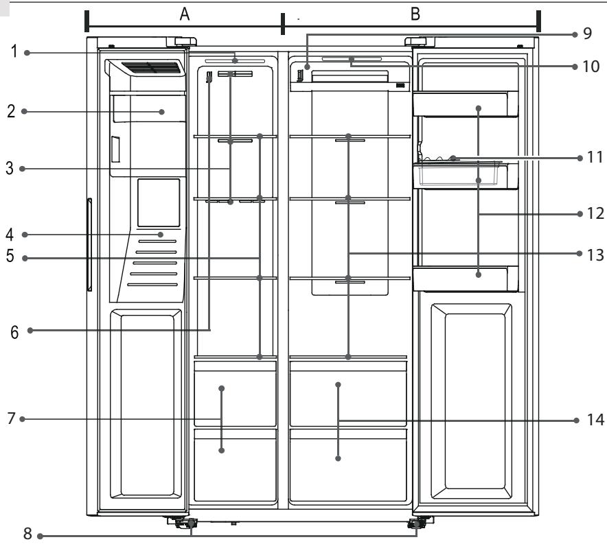 HAIER HSR3918FIPW - Nota: - 1