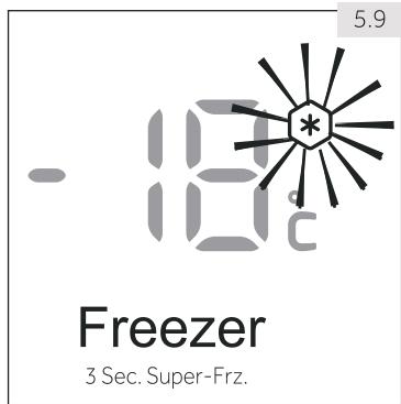 HAIER HSR3918FIPW - Super-Freeze-Funktion - 1