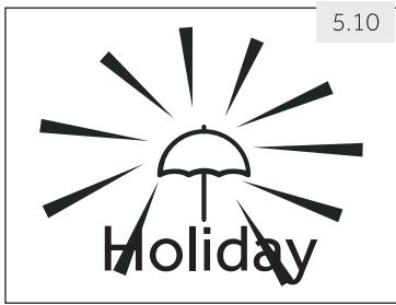 HAIER HSR3918FIPW - Holiday function - 1