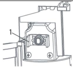 HAIER HSR3918FIPW - Montaje del contentedor de hielo (Fig. 7.4.3) - 1