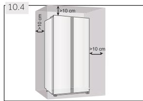 HAIER HSR3918FIPW - Coupe transversale du ventilateur - 2