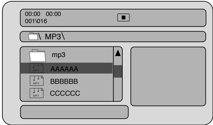 SCOTT DPX-I108S - Lecture d'un FORMAT MP3 - 1