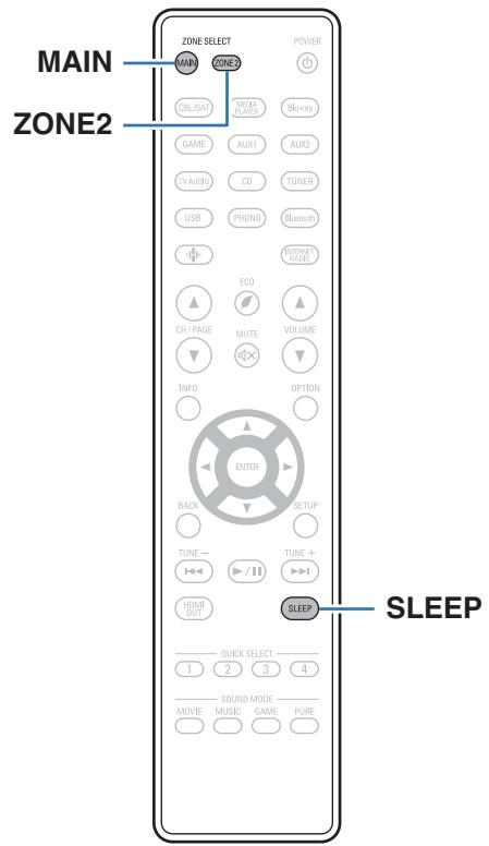 DENON AVR-X2800H - Fonction de minuterie sommeil - 1