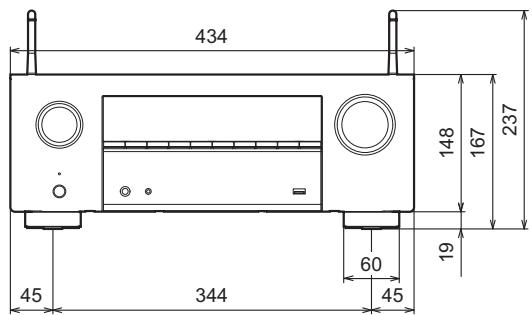 DENON AVR-X2800H - Général - 3