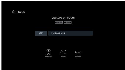 DENON AVR-X2800H - Écoute de diffusion fm/am - 1