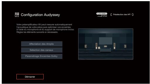 DENON AVR-X2800H - Procédure pour les réglages des enceintes (conf. Audyssey®) - 4