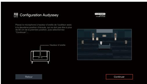 DENON AVR-X2800H - Lorsque l'enceinte détectée est affichée, sélectionnez "suivant" puis appuyez sur ENTER. - 2