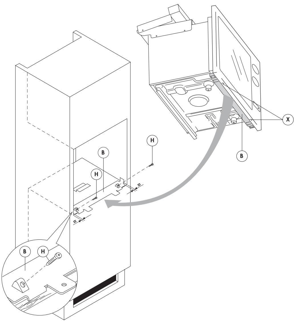 ARISTON MWA 211 BK - Installation dans un MEUBLE - 2