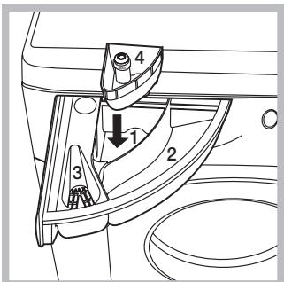 HOTPOINT HAF921 SFRC - Tiroir à produits lessiviels - 1