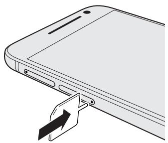 HTC OME AS CARBON GREY - Enlever une carte nano SIM - 2