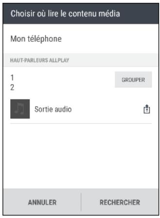 HTC OME AS CARBON GREY - Diffuser de la musique en streaming sur des haut-parleurs alimentés par la plateforme multimédia intelligente qualcomm allplay - 1