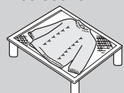 PANASONIC NA148VA2WFRBLANC - Conseils pour étendre des articles délicats - 4