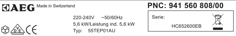 AEG HC652600EB - Instructions d'installation - 2