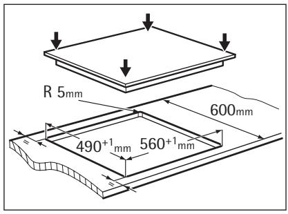 AEG HC652600EB - Montage - 3