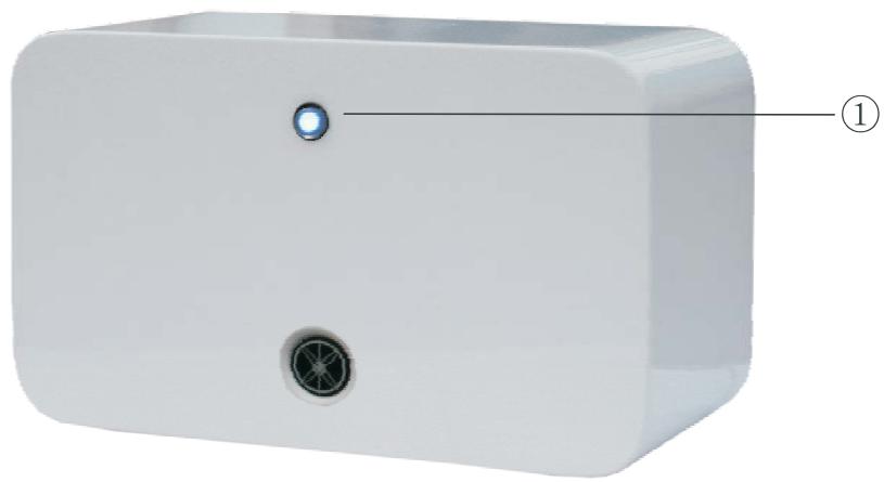 MOSSCADE TITAN 7.4 NOIR - Boîtier transmetteur sans fil - vue de face - 1