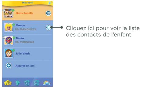 VTECH DiGiGO ROSE - Voir les contacts de votre enfant - 1