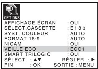 SONY SLV-SE640 - Réduction de la consommation électrique du magnétoscope - 1