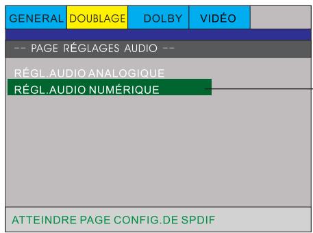 PEEKTON PK6749 - Page reglages AUDIO - 3