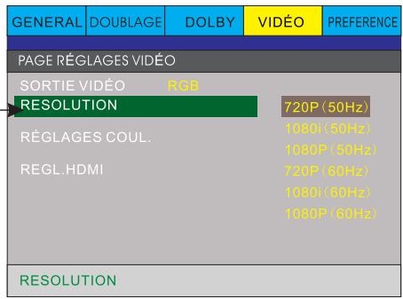 PEEKTON PK6749 - Page REGLAGESVIDEO - 2