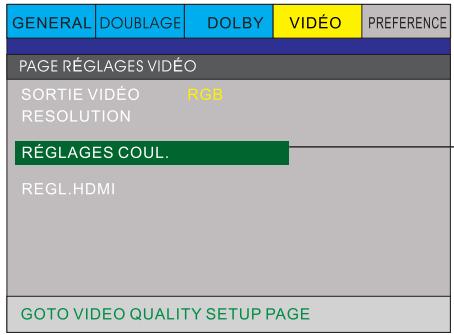 PEEKTON PK6749 - Page REGLAGESVIDEO - 3