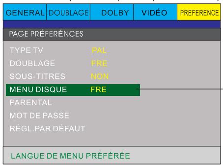 PEEKTON PK6749 - Page PREFERENCES - 3