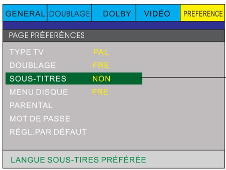 PEEKTON PK6749 - Page PREFERENCES - 1